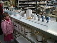 Learning about the stages of pottery manufacture