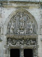 Relief sculptures from the chapel entrance