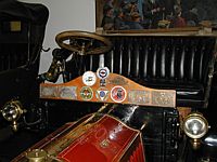 Dash plaques actually mounted on a dash--how often do you see that?