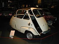 One of the early examples of the drive to small cars