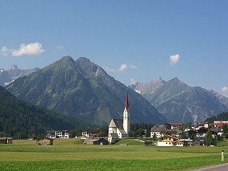 A picture perfect town in the Lech river valley