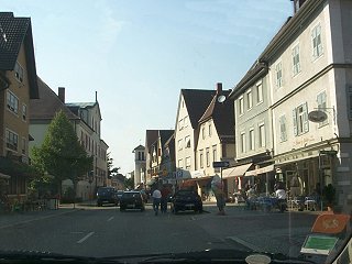 A typical Black Forest town center