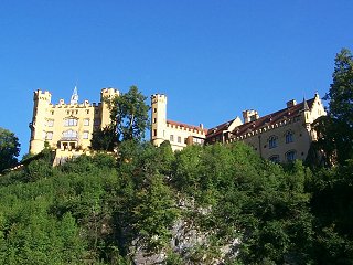 Hohenschwangau--the favorite home of Ludwig's father