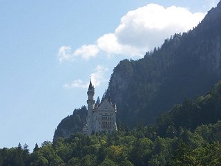 Neuschwanstein--Ludwig's home that was never quite finished