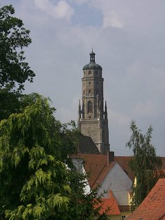 One of the several towers of Nordlingen