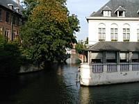 A quiet canal corner