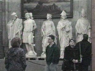 I wonder what the statues are thinking...