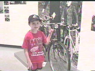 "Dad, look.  The oldest car in the museum!"  