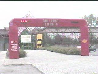 The Galleria Ferrari Entrance