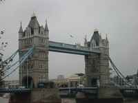 The Tower Bridge (which is not the London Bridge)