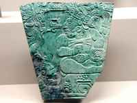 Mayan carvings in jade
