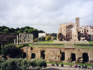 Overlooking the Forum from the Colosseum