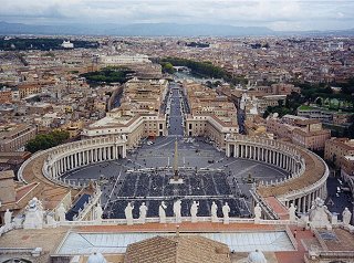 St. Peter's Square from the cupola