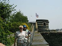 Walking the ramparts
