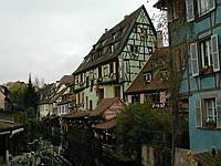 The 'Petite Venice' area over the one canal in town