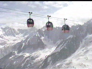 The gondolas going the other way