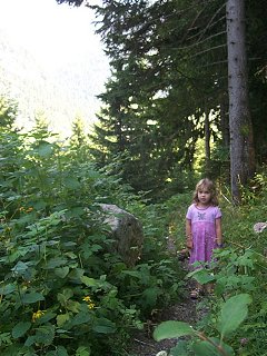 Hiking through Lichtenstein looking (without success) for another summer luge