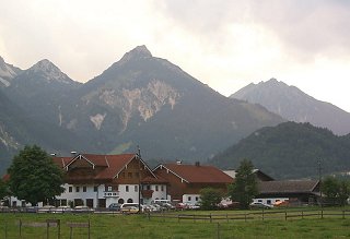 Our 'hotel'--a working farm of peace and quiet (with a great host and very good food)