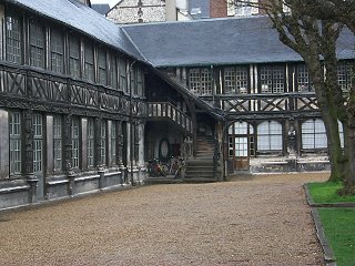 Now an art school, this once was the graveyard for victims of the Plague