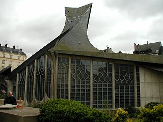 The more modern monument to Joan of Arc